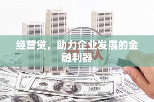 临县经营贷，助力企业发展的金融利器