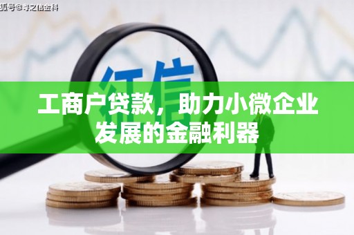 临县工商户贷款，助力小微企业发展的金融利器