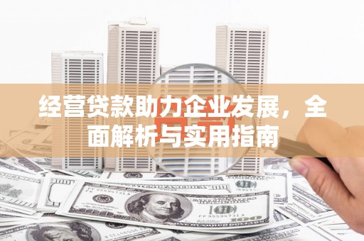 临县经营贷款助力企业发展，全面解析与实用指南