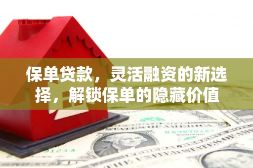 临县保单贷款，灵活融资的新选择，解锁保单的隐藏价值