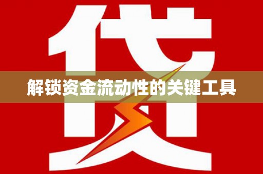 临县解锁资金流动性的关键工具