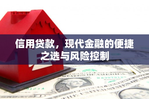 临县信用贷款，现代金融的便捷之选与风险控制