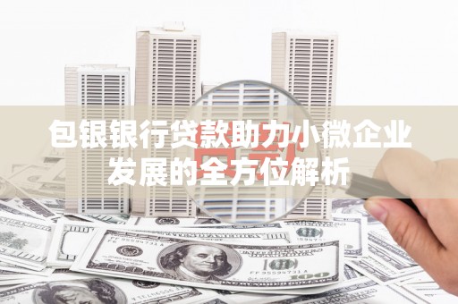 临县包银银行贷款助力小微企业发展的全方位解析