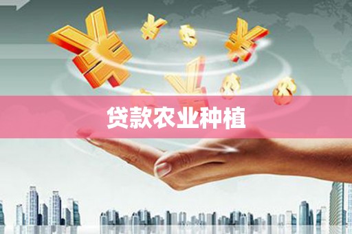 临县贷款农业种植