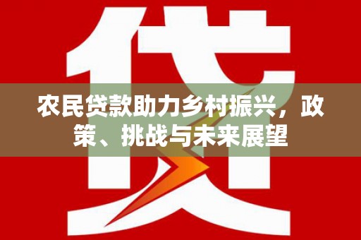 临县农民贷款助力乡村振兴，政策、挑战与未来展望