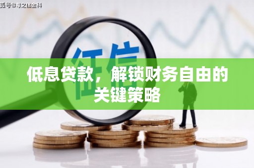 临县低息贷款，解锁财务自由的关键策略