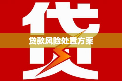 临县贷款风险处置方案