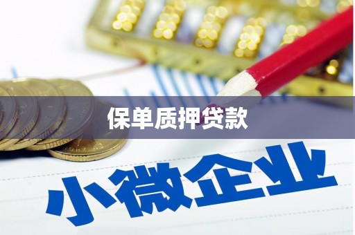 临县保单质押贷款