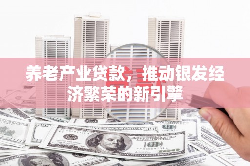 临县养老产业贷款，推动银发经济繁荣的新引擎