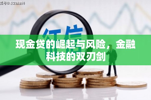 临县现金贷的崛起与风险，金融科技的双刃剑