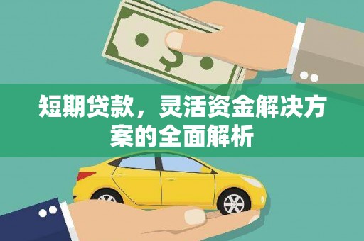 临县短期贷款，灵活资金解决方案的全面解析