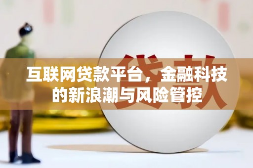 临县互联网贷款平台，金融科技的新浪潮与风险管控