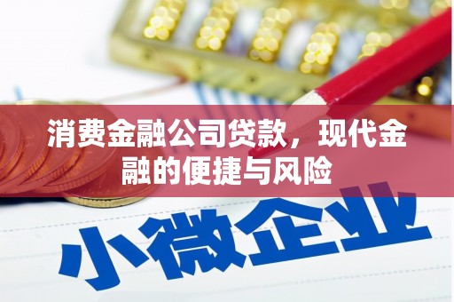 临县消费金融公司贷款，现代金融的便捷与风险