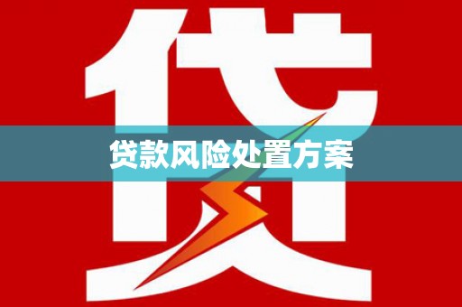 临县贷款风险处置方案
