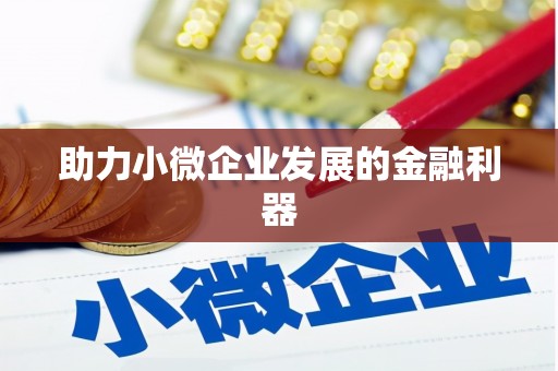 临县助力小微企业发展的金融利器